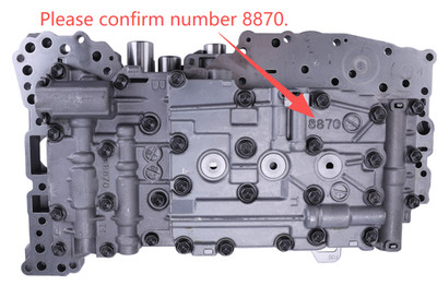 For Toyota Tundra 201019 A760 A760E A760F Transmission Valve Body W9 Sol G1N