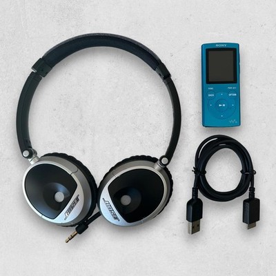 Bose on-ear headphones  SONY Walkman set