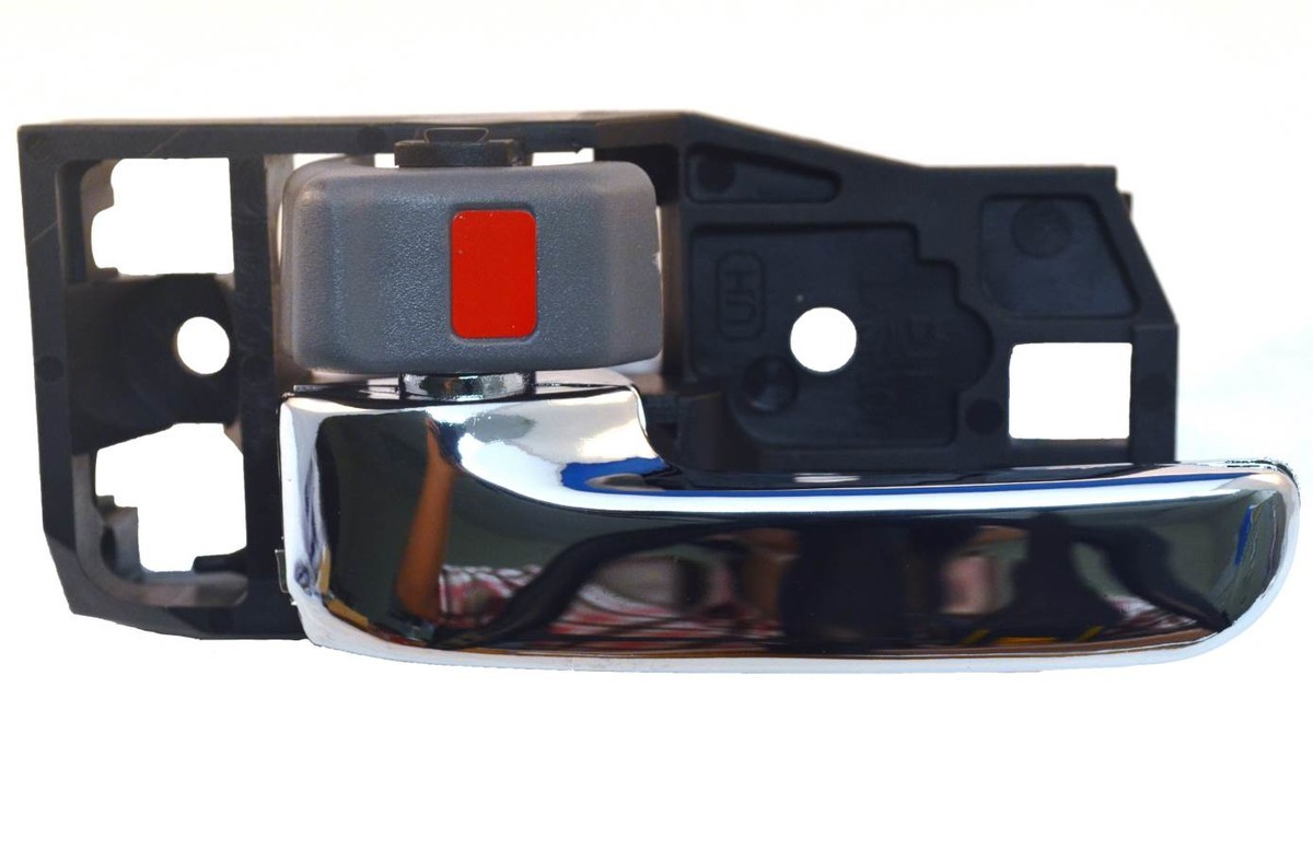 fits 2003 to 2009 Lexus GX470 Interior Door Handle Left Chrome Gray