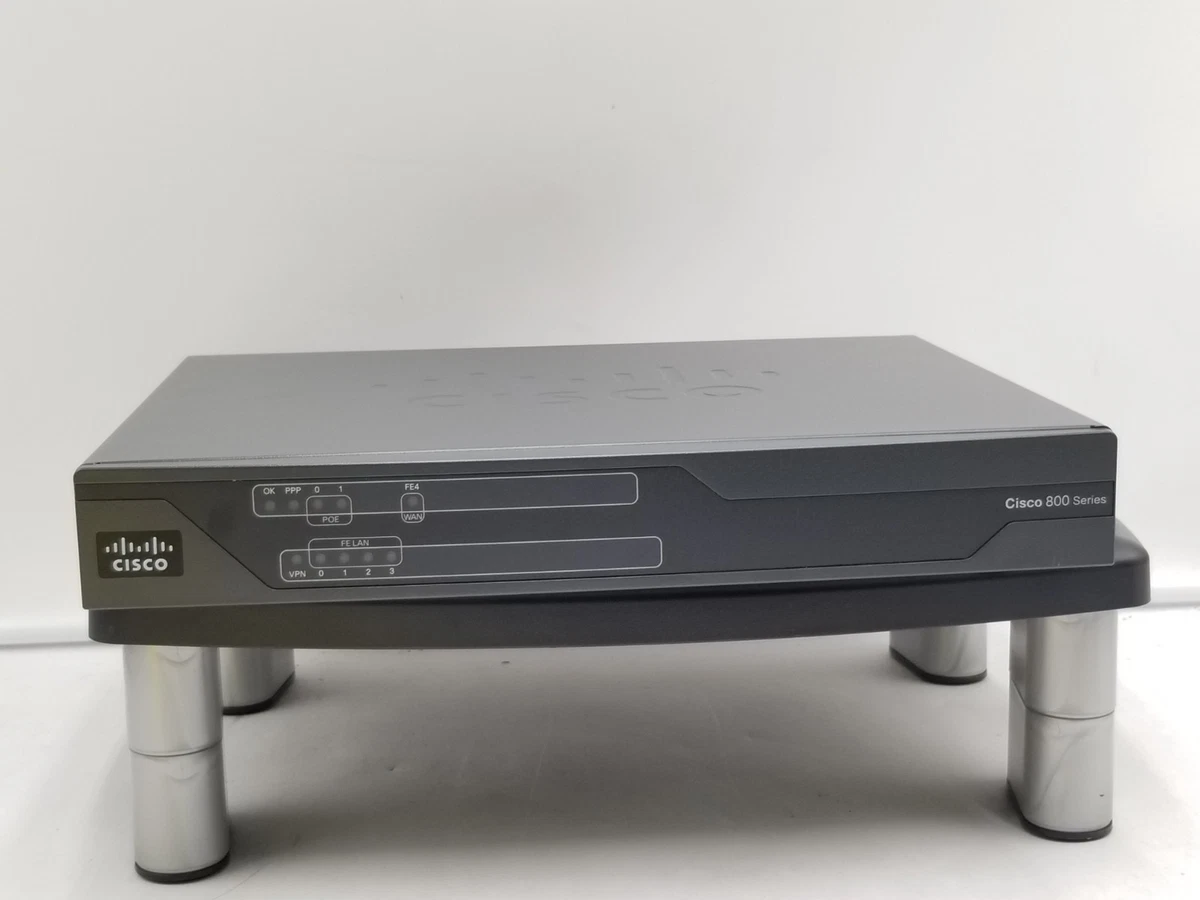 Routeur Cisco 881G – 800 Series – C881+7-k9 V01 – Fast Ethernet – Occasion