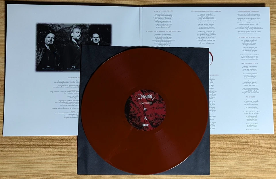 Dornenreich - Du Wilde Liebe Sei - (Ltd. Dark Red Vinyl, LP, 2021) - Bild 3 von 3