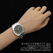 ROLEX Milgauss green glass 116400GV black Random Number second hand mens 6