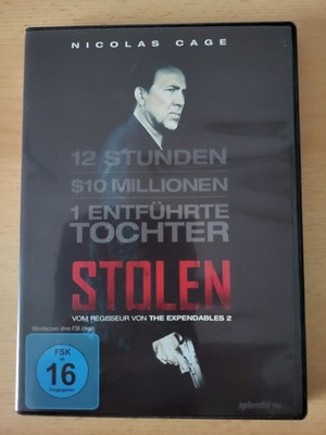 Stolen (DVD mit Nicolas Cage); guter Zustand!