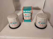 Vtg Kmart Oil Filter Lot - New Old Stock Nos - 1 K-1 In Box 2 K-3 Unboxed Vtg Kmart Oil Filter Lot - New Old Stock Nos - 1 K-1 In Box 2 K-3 Unboxed