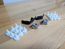 USA Made 1998-05 Chevy S10 Blazer GMC Door Panel Armrest Repair KIT Pair w/CLIPS