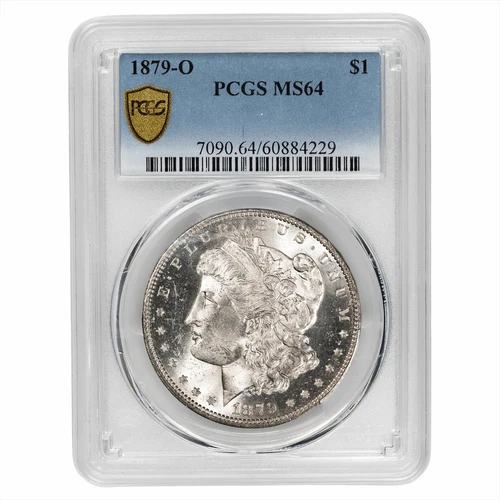 1879O Morgan Silver Dollar $1 PCGS MS 64