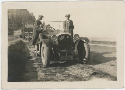 Automobil Von Dion-Taste Zur Mont-Saint-Michel. Voiture. Druck Analog 1926