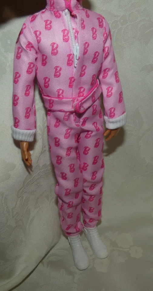 MATTEL KEN - BARBIE MOVIE PINK JUMPSUIT & WHITE SHOES FASHION LOT FOR DOLL - Image 2 of 4