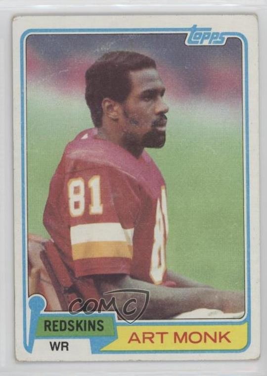 1981 Topps Art Monk #194 HOF 0q5
