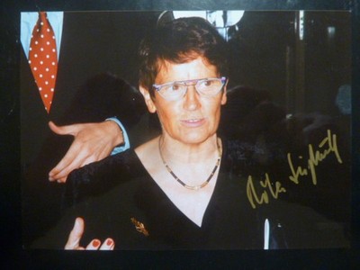 Rita Süssmuth   2026-Politics President of the Bundestag (Photo 13x18 cm)