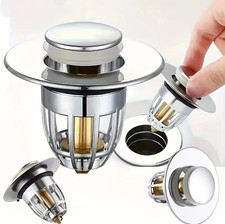 1 pc Pop Up Sink Drain Stopper Filter Universal Hair Catcher Plug