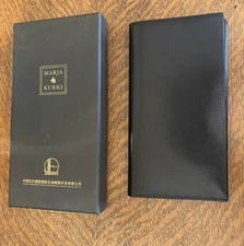 Sinopec Oil 10th Anniversary Black Leather Wallet Pocketbook by Maria Kurki