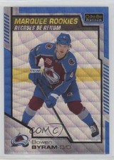 2020-21 O-Pee-Chee Platinum Marquee Rookies Blue Surge Bowen Byram #152 1o3