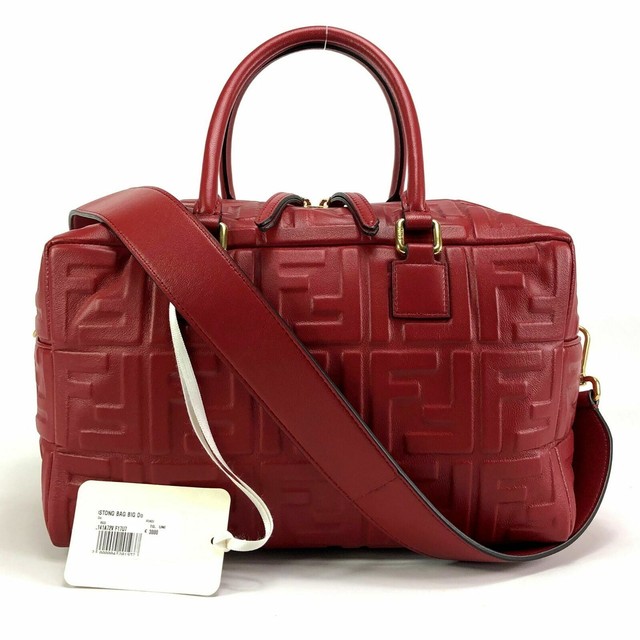 fendi red shoulder bag