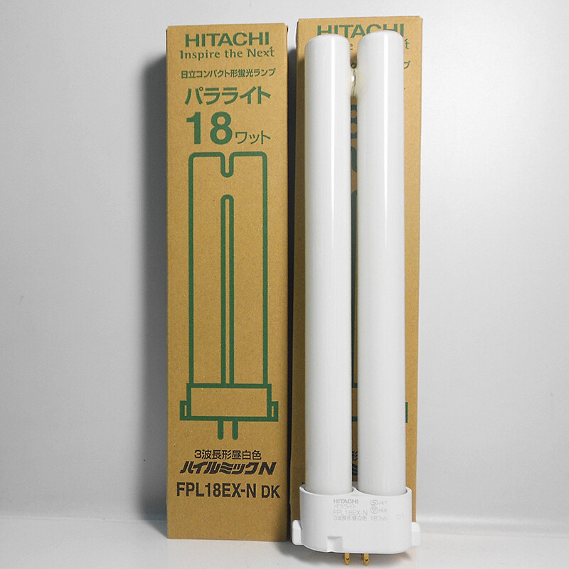 HITACHI FPL18EX-L 18ワット 蛍光灯 10本入り Hitachi FPL18EX-N Desk Lamp Tube 18W 5000K Day White Fluorescent