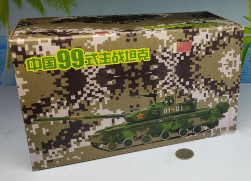 FLOZ China Type 99 main battle tank armored vehicle 1/48 DIECAST MODEL TANK - Picture 8 of 12