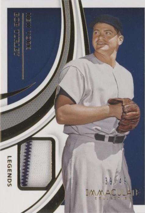2021 Panini Immaculate Collection - Bob Turley #LG-BT - 1 of 1