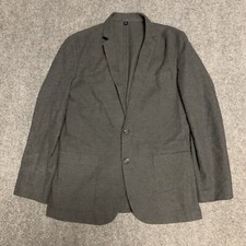 J.Crew Factory Mens Suit Jacket 40R Thompson Fit Notch Lapel 100 Cotton 40