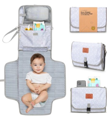 Portable Diaper Changing Pad Waterproof Travel Changing Mat