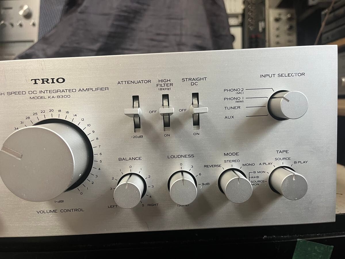 トリオKA-8300 TRIO KA-8300 High Speed DC Stereo Integrated Amplifier | eBay