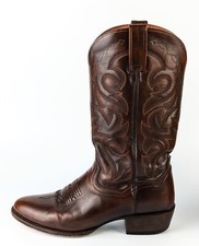 Dan Post Milwaukee Mens Embroidered Brown Wes...