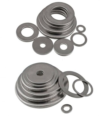 M1.6~M30 1#_304 stainless steel gasket Ultra-thin metal screw flat washer DIN125