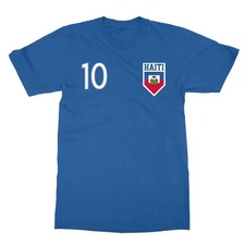 Haiti Football Soccer Jersey Men's T-Shirt