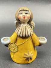 Thun Angelo Porta Candela con stella . Altezza 10 cm. Raro.