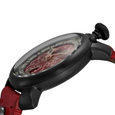 GaGa Milano Watch MANUALE 48MM Red Dial 5012LV02-RED | eBay