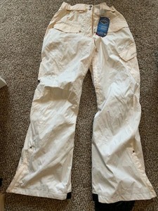 off white snow pants