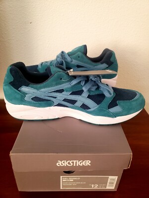 Asics Tiger Gel Diablo Men's Shoes 12 Dark Ocean/ Gris Blue