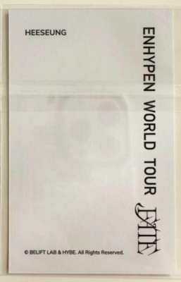 ENHYPEN Heeseung FATE Tour America US Hoodie Included Photocard | eBay