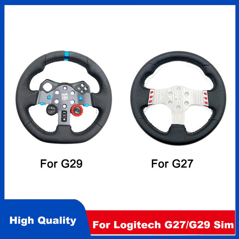 For Logitech G27 G29 Steering Wheel Flat Disc Replacement Parts Black