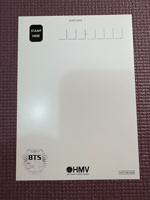 BTS Japan 1st Tour 2015 WAKE UP HMV Limited Post Card ( JUNGKOOK