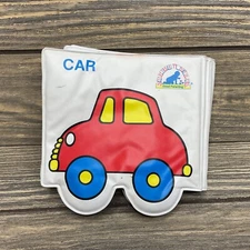 Vintage Children’s Baby Book Bath Time Cars Trucks Nursery Needs Good Parenting 