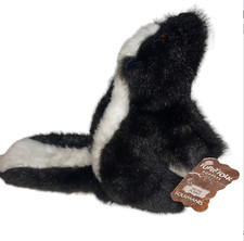 Folkmanis Plush SKUNK Hand Puppet Plush New with Tags 19 Inches Long Stuffed