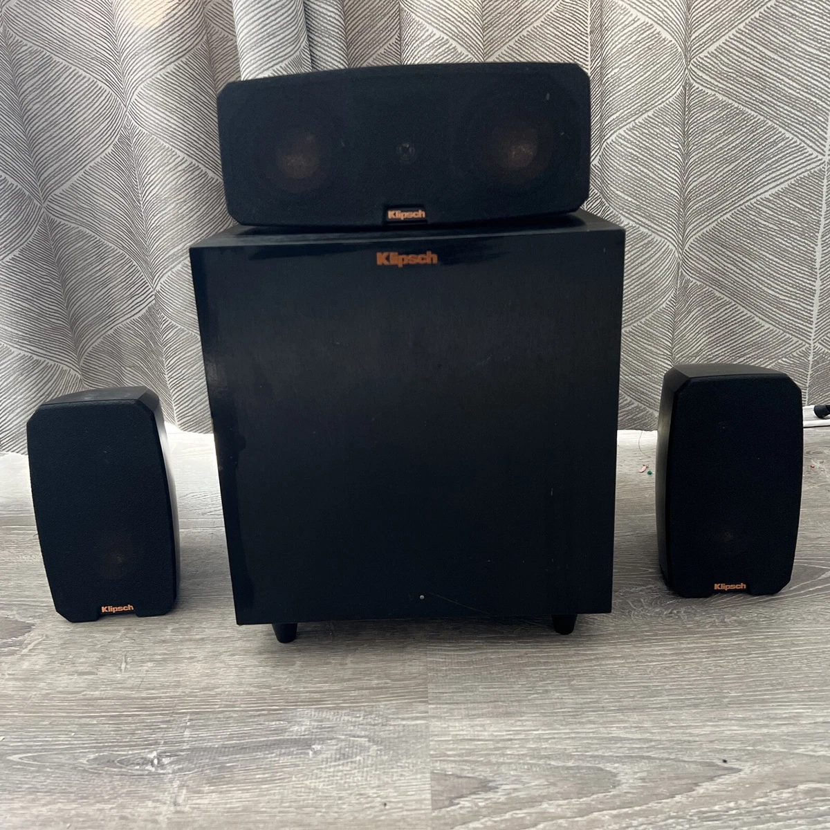 Small klipsch best sale speakers