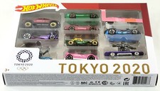 Tokyo 2020 OLYMPICS 🎖️ Hot Wheels COMPLETE 10 CAR SET (FREE SHIP - USA SELLER)