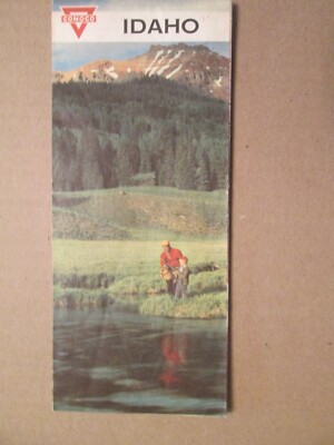 Conoco Map of Idaho 1964
