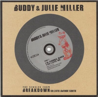 BUDDY & JULIE MILLER I'm Gonna Make You Love Me | USA 7'' Vinyl Single Neuware