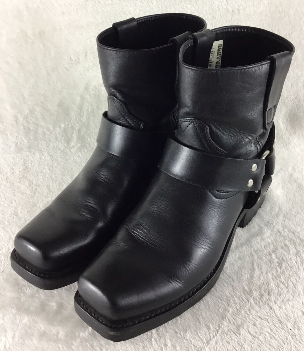 Durango DB710 7 Inch Harness Biker Boots Men's 7.5 EE Black Durango DB710 7 Inch Harness Biker Boots Men's 7.5 EE Black