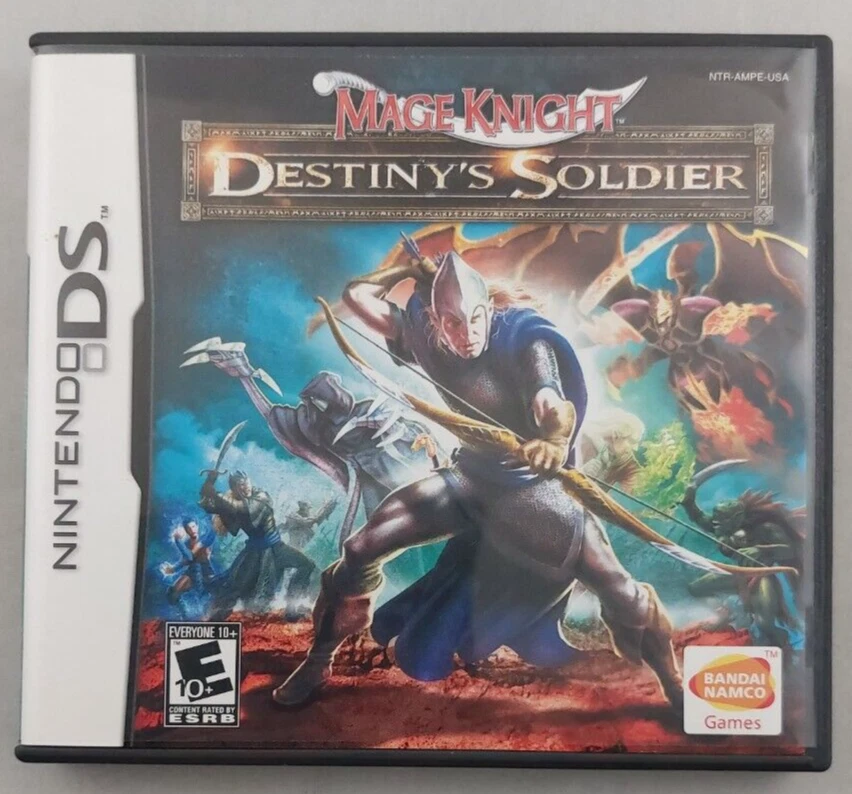 Mage Knight: Destiny's Soldier (Nintendo DS, 2006) CIB / Complete - Tested - Image 3 of 4
