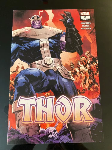Thor #6 | Klein 2nd Print Thanos Wraparound Variant | New | Marvel Comics - 2020