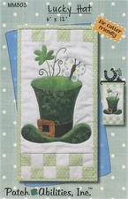 Lucky Hat Mini Wall Quilt Pattern by Patch Abilities - NEW
