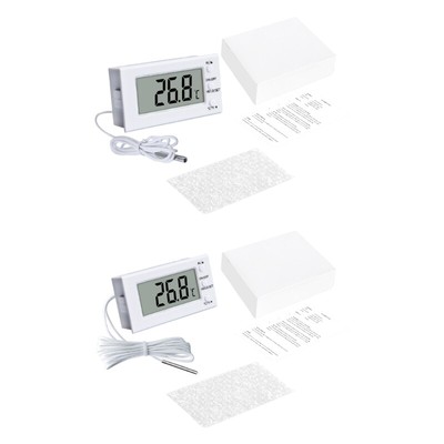 -50 to 100 /-50 to 300  Oven Thermometers Long Probe High Low Temperature Alarm