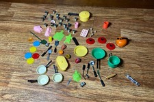 Vintage Dollhouse Pans, Kitchenware Accessories, Canned Food