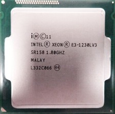 Intel Xeon E3-1230L v3 E3-1230LV3 1.8GHz LGA 1150 SR158 25W 8M CPU Processor