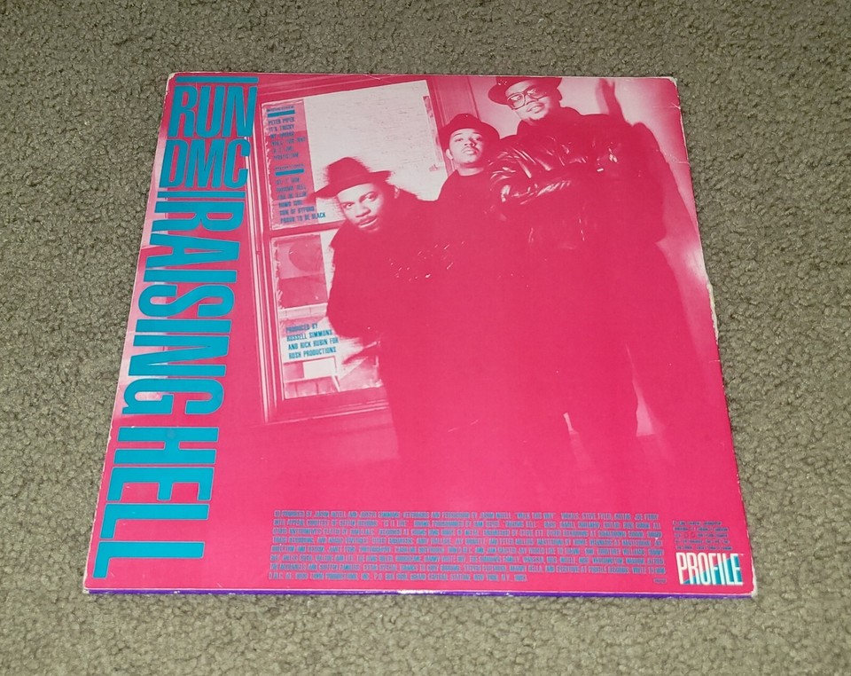 RUN DMC Raising Hell 1986 Vinyl Record Play Tested Skips 3 Times eBay