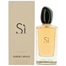 Giorgio Armani Si Limited Edition Eau De Parfum 3.4 Fl Oz / 100 Ml New