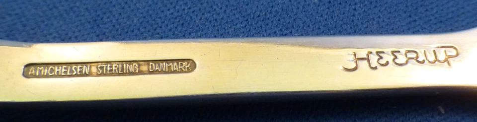 A.MICHELSEN DENMARK STERLING & ENAMELED COLLECTOR SPOON-CHRISTMAS 1968 - Image 4 of 4